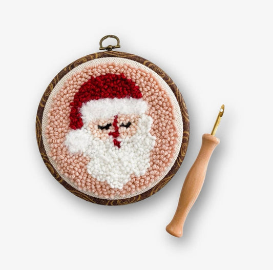 Punch Needle Classic Santa Refill Kit
