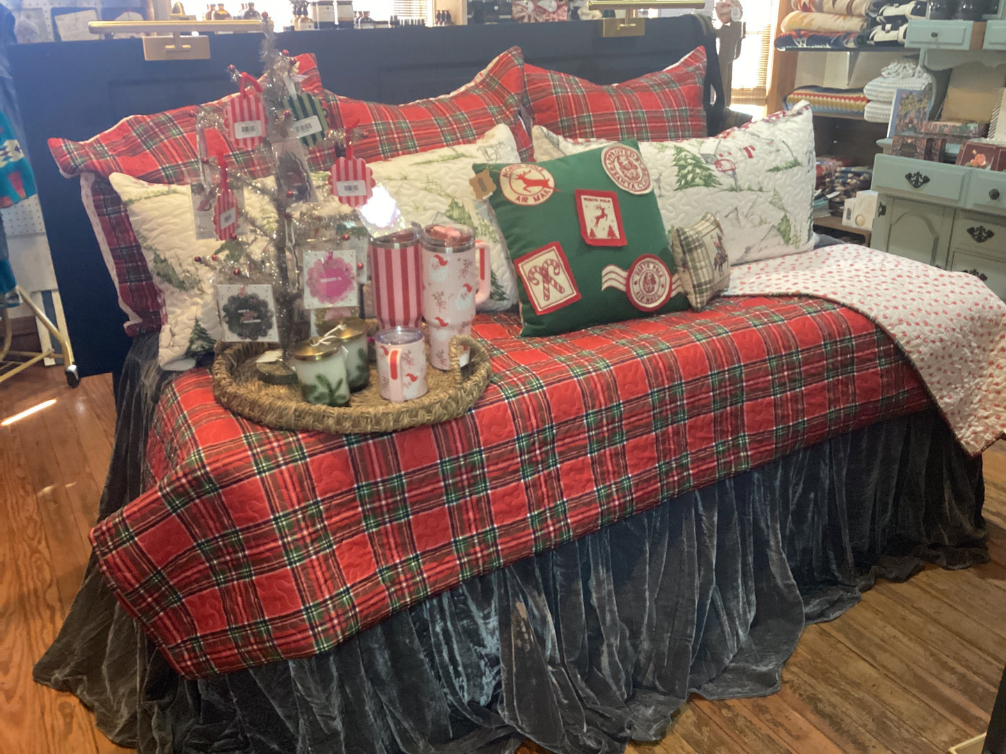 Carrie Plaid King Quilt