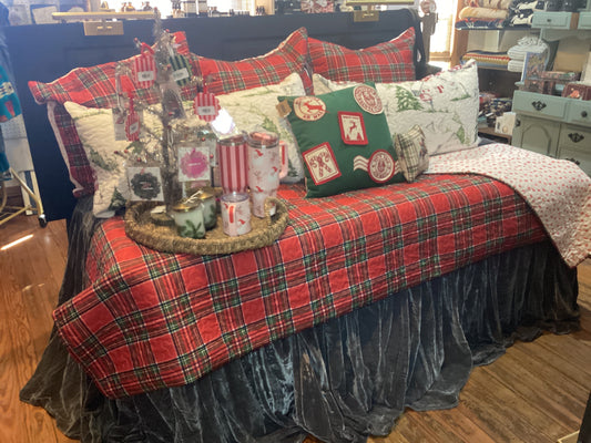 Carrie Plaid King Quilt