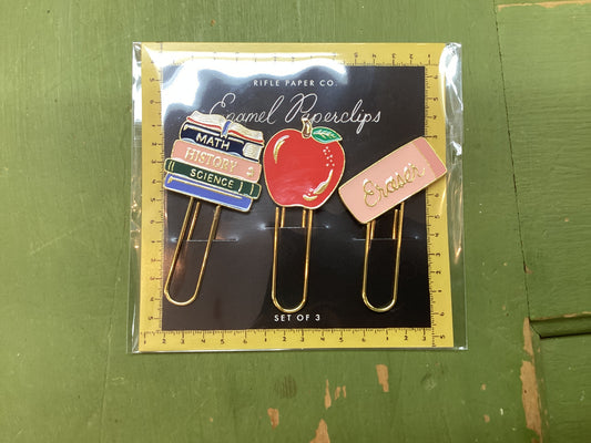 Rifle Paper Enamel Paperclips