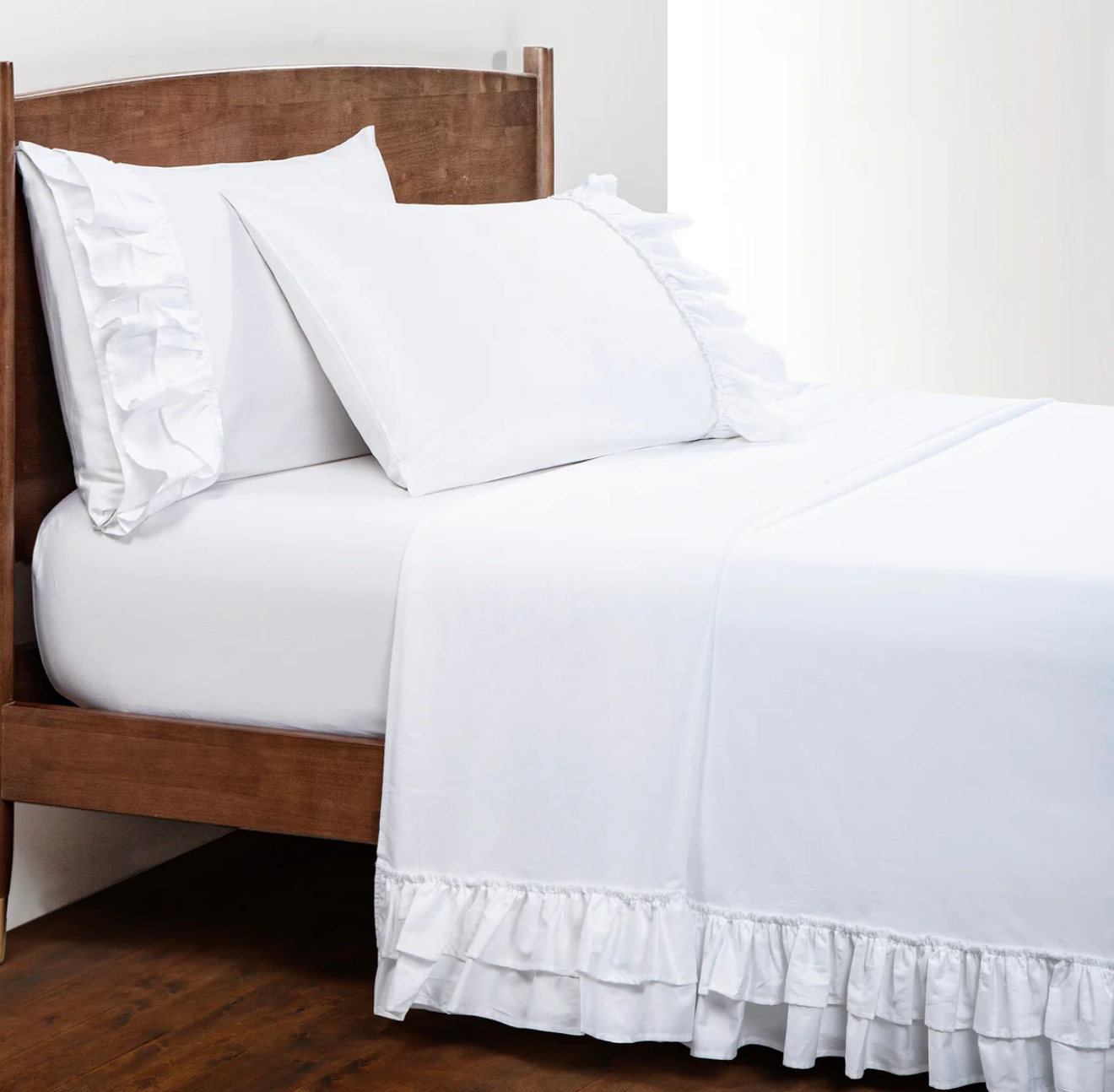 Savannah Ruffled Sheet Set