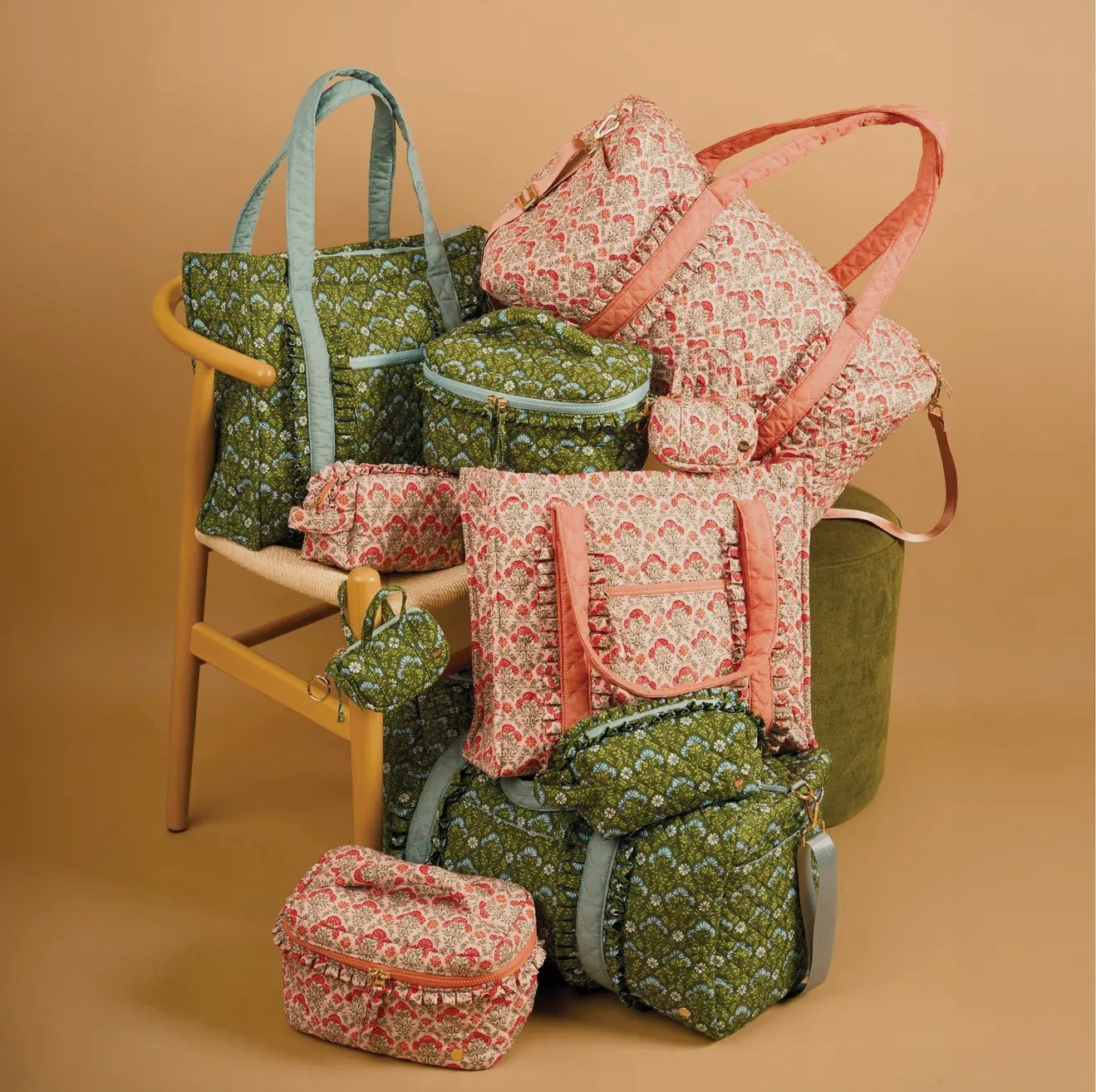 Glam & Go Quilted Cosmetic Bag