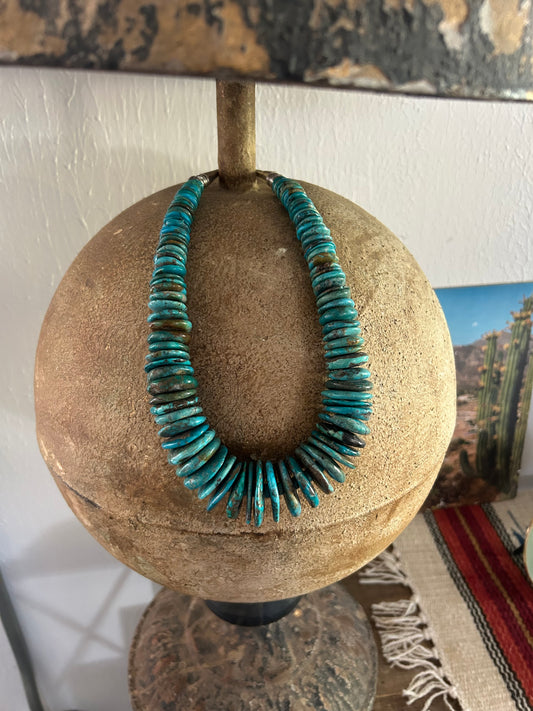 Turquoise Slab Necklace