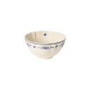 Soup/Cereal Bowl 6in Beige/Blue