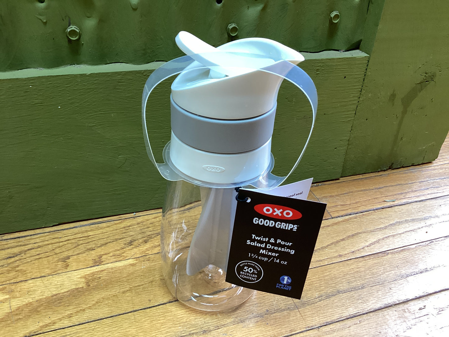 OXO Twist & Pour Salad Dressing Mixer
