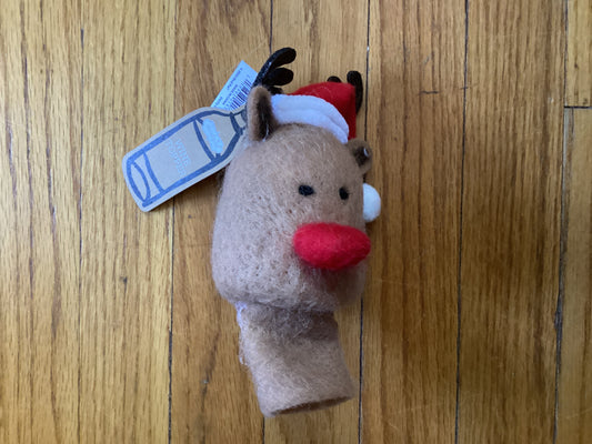 Reindeer Wine Topper