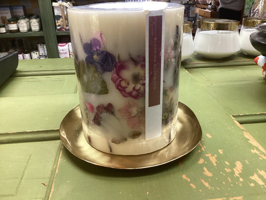 Botanical Candle Blushing Rosewood