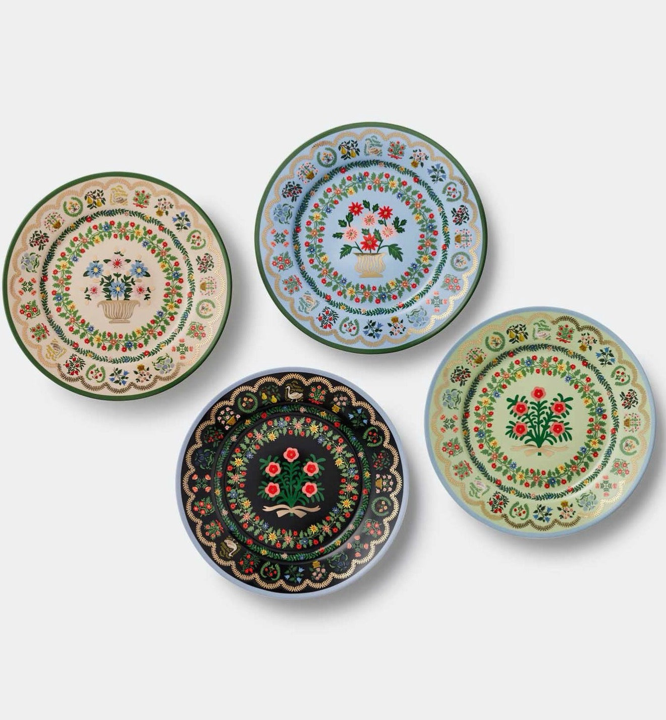 Rosette Salad Plates by RiflePaperCo