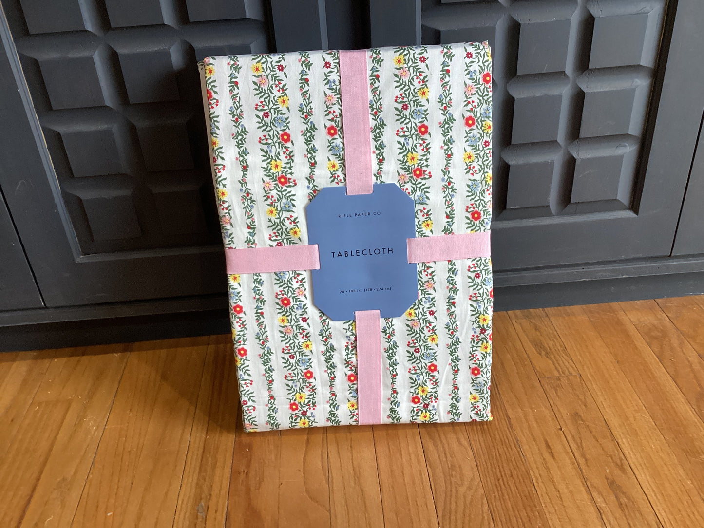 Rifle Paper Floral Table Cloth 70x108 inches