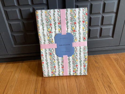 Rifle Paper Floral Table Cloth 70x108 inches