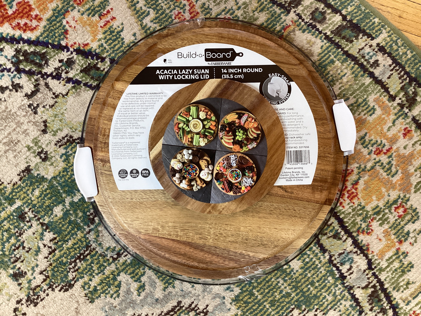 14” Build a Board with Lazy Susan