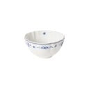 Soup/Cereal Bowl 6in White/Blue
