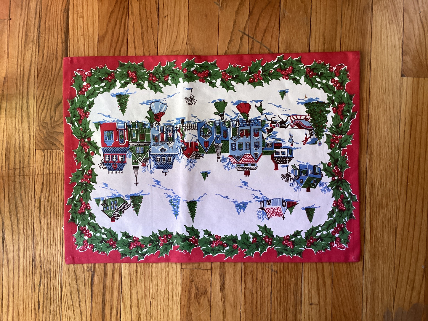 Victorian Christmas Placemats set of 4/14x19
