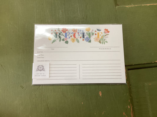 Rifle Paper Co Recipe Card