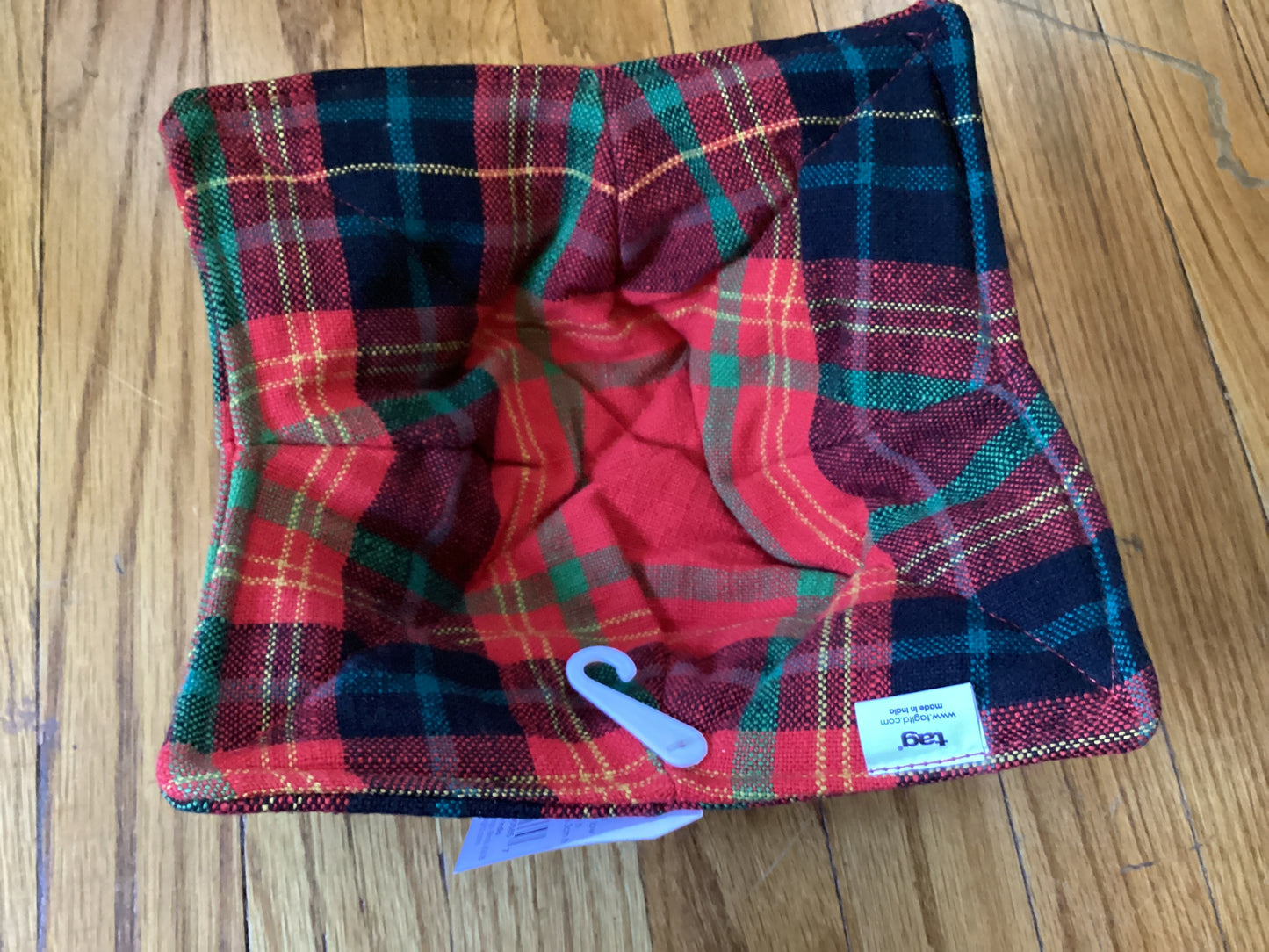 Plaid Bowl Cozy
