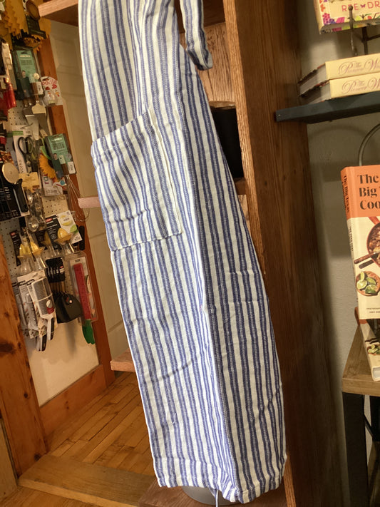 Blue&White Striped Apron