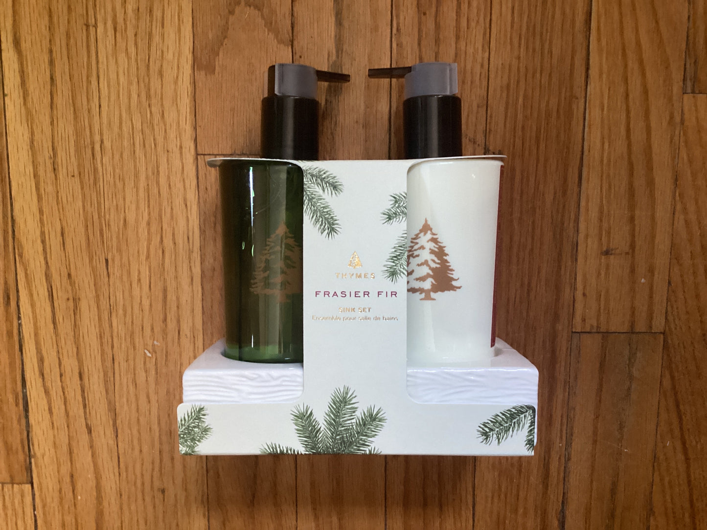 Frasier Fir Sink Set W/Caddy