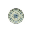 Salad/Dessert Plate 8in Olive/Blue