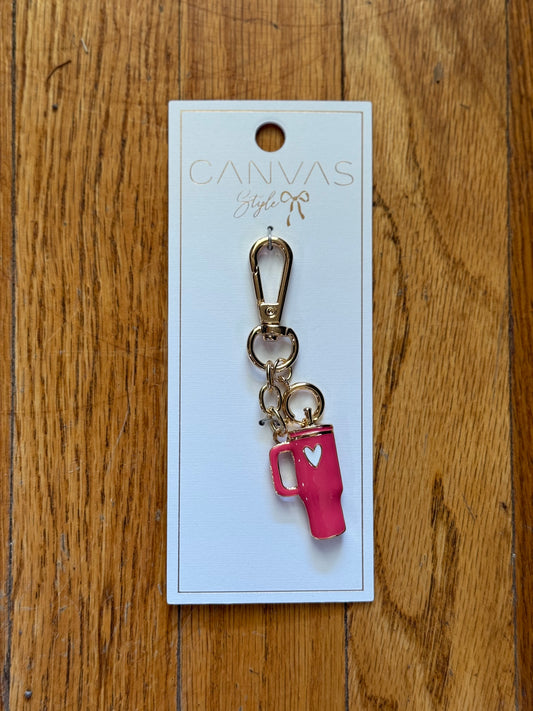 Travel Tumbler Cup Bag Charm