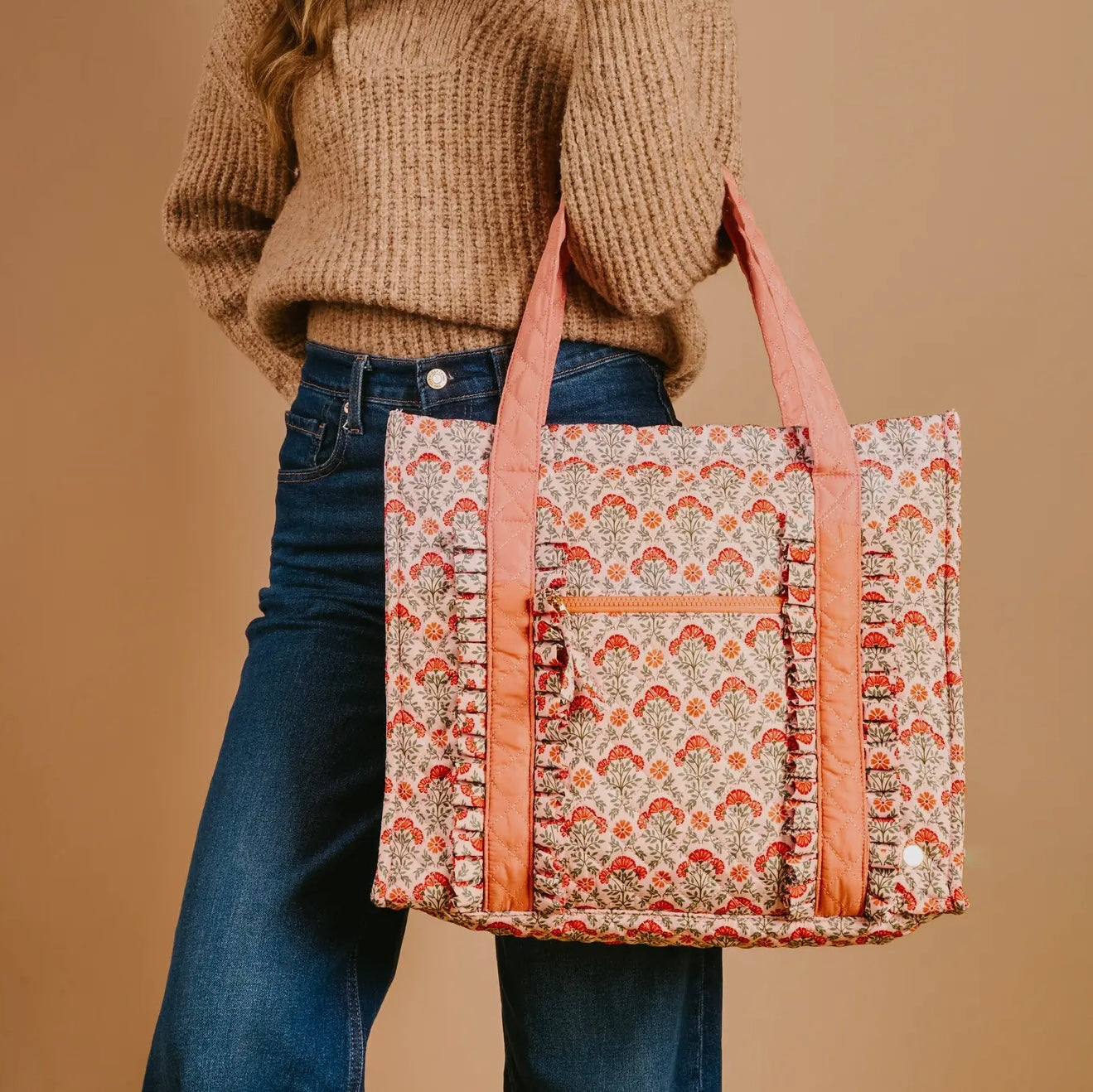 The Everyday Quilted Tote bag