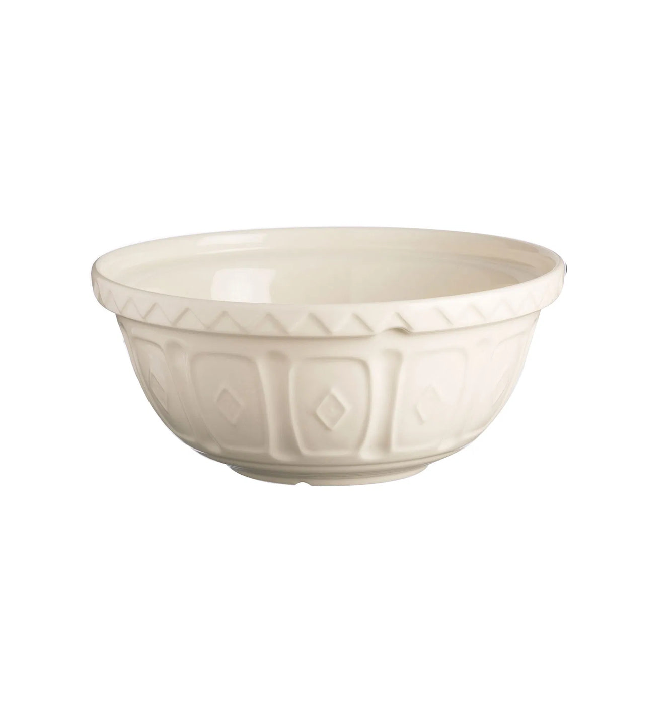 Mason Cash Color Mix S24 Cream (2.15 Qt) Mixing Bowl