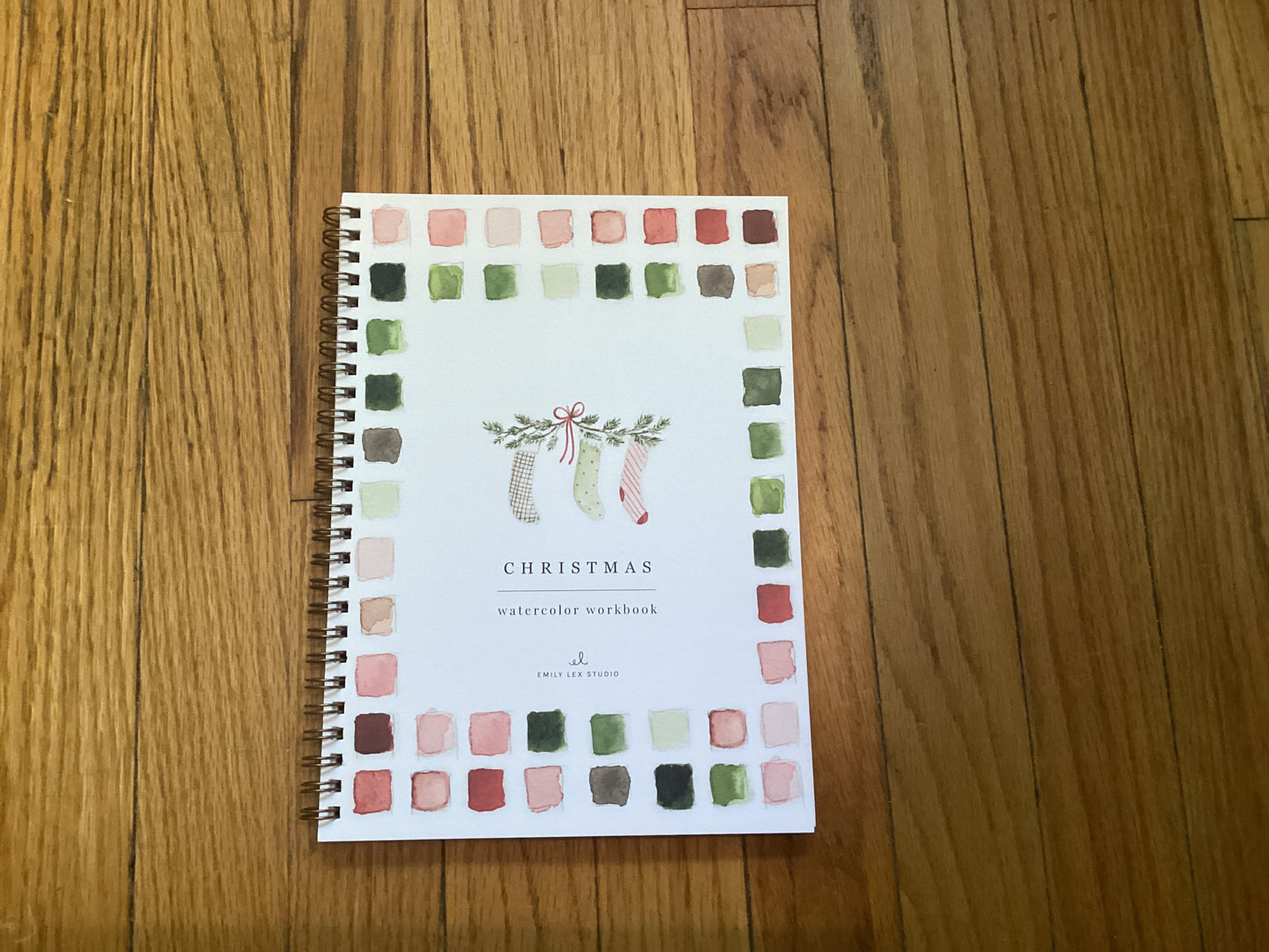 Christmas Watercolor Workbook