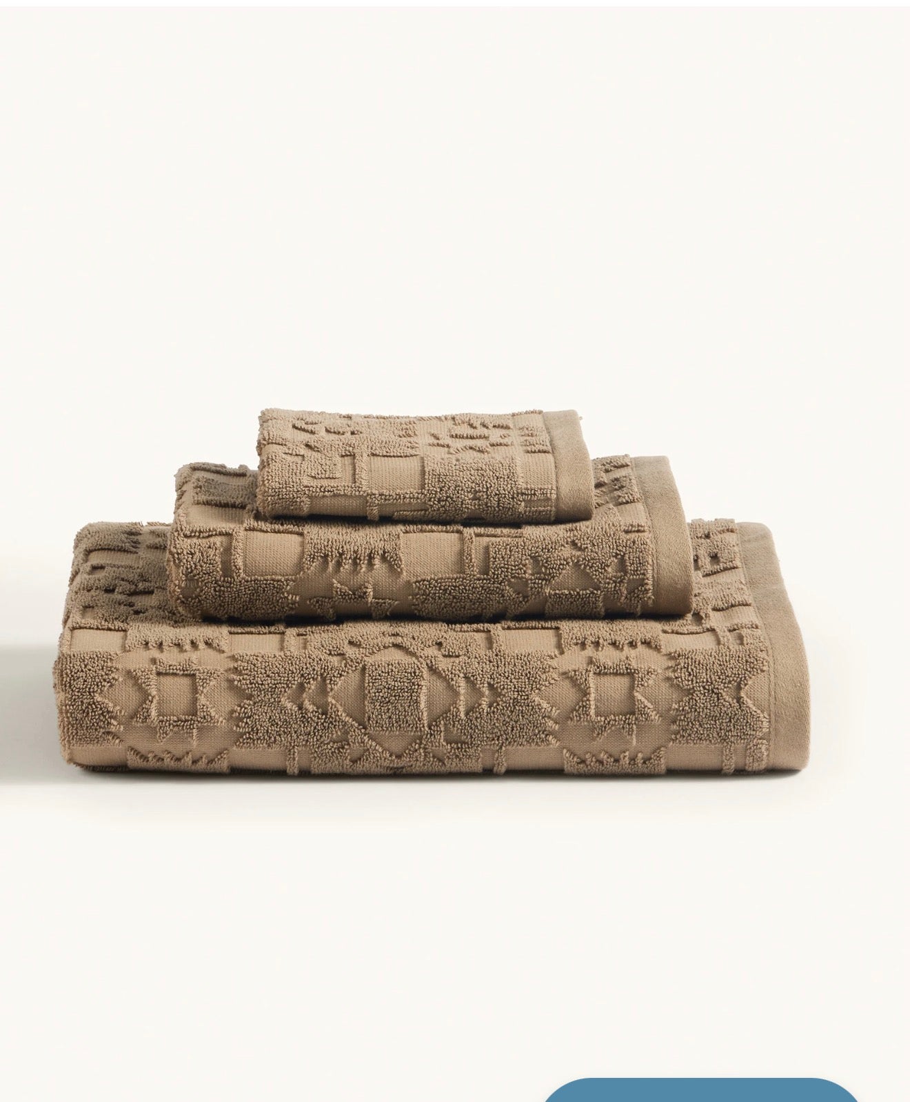 Pendleton 3 piece Sculpted Towels