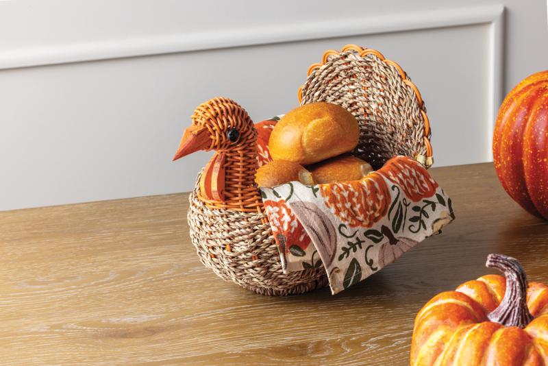 Turkey Basket & Towel Set