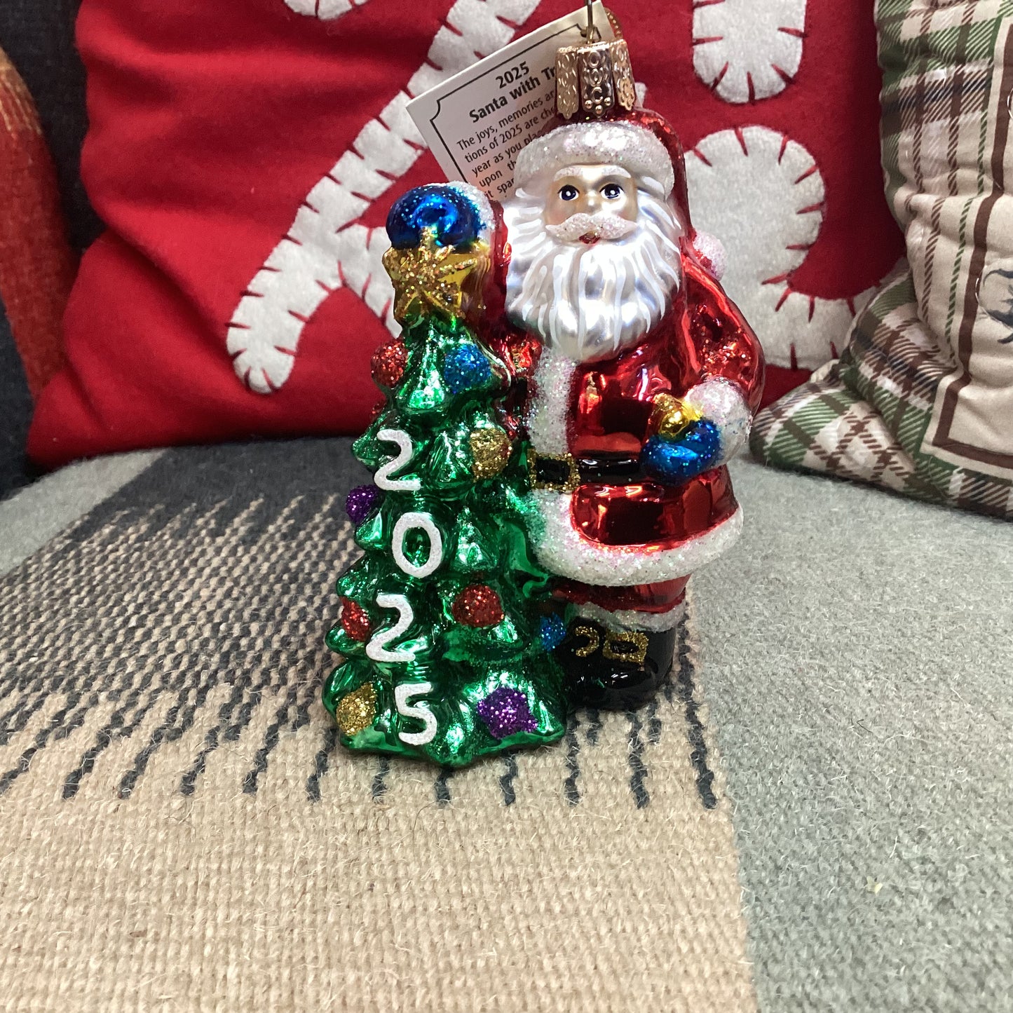 Old World Christmas 2025 Santa with Tree