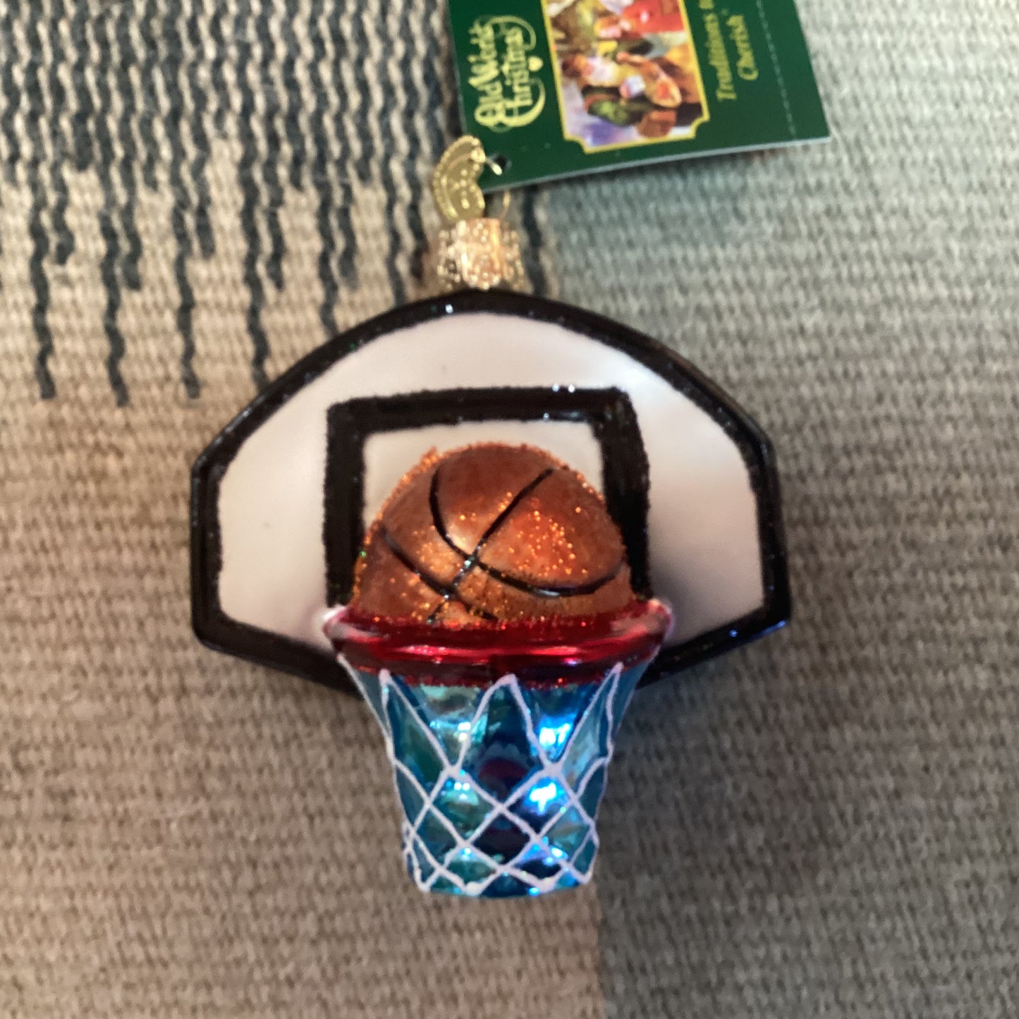 Old World Christmas Basketball ornament