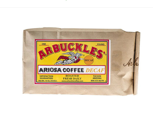 Arbuckles’ Ariosa Decaf Ground Coffee