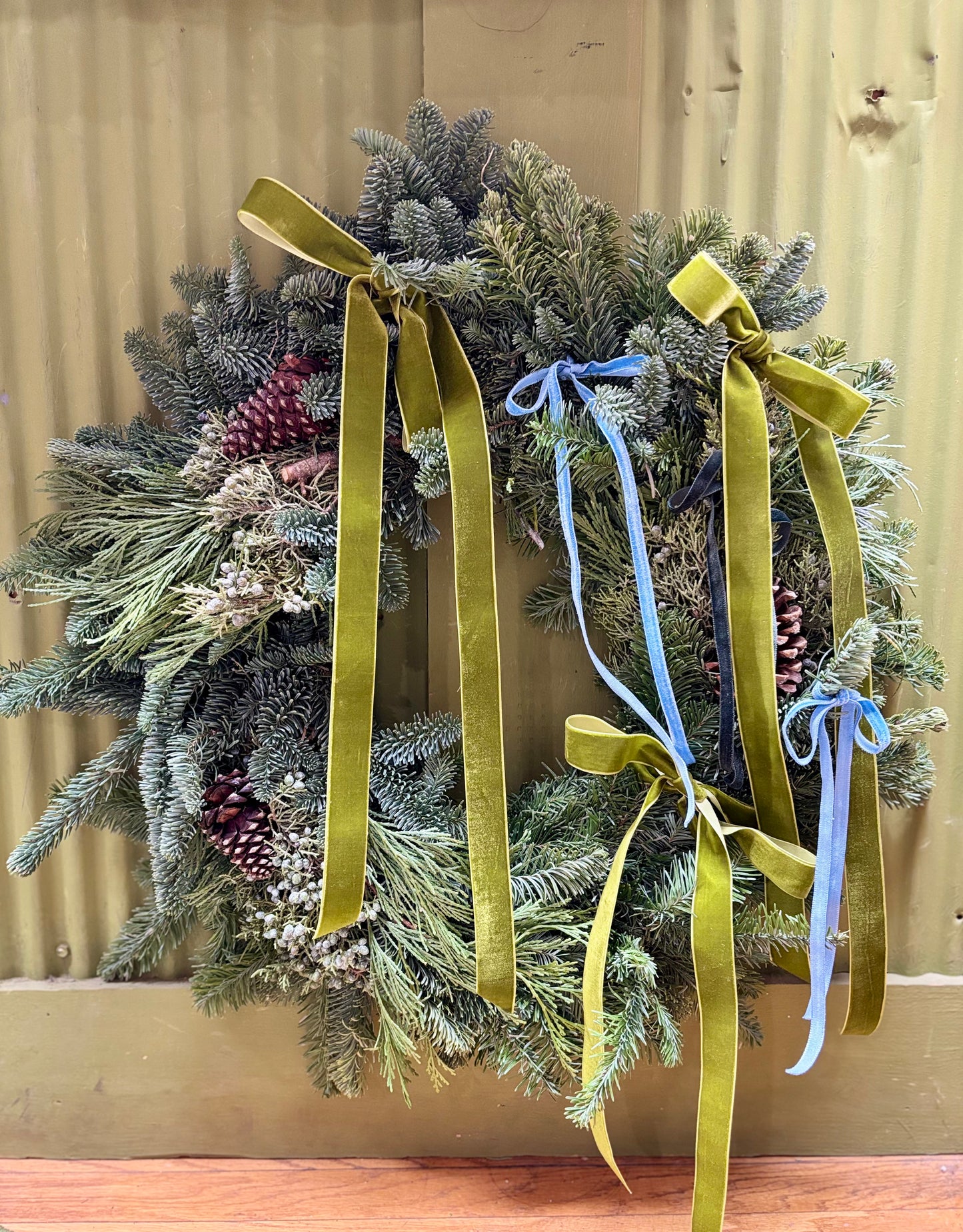 Fresh Wreath with bow