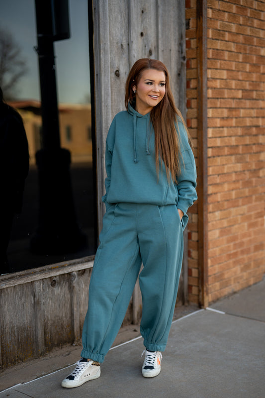 Risen Hooded Sweatshirt and Barrel Jogger Set