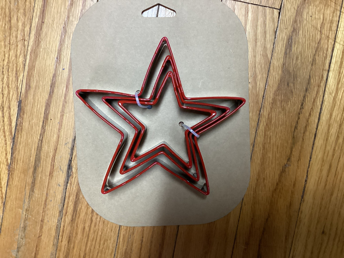 Stainless Steel Holiday Cookie Cutters Set of 3