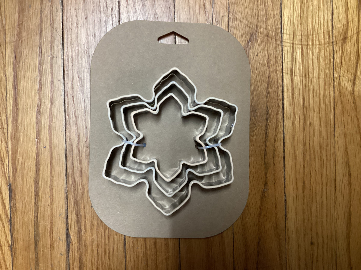 Stainless Steel Holiday Cookie Cutters Set of 3