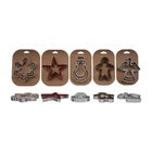 Stainless Steel Holiday Cookie Cutters Set of 3